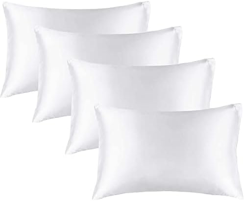BEDELITE Satin Pillowcases, Small King 20x36 Inch by BEDELITE