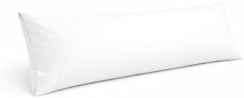 Cotton Delight Organic Cotton Body Pillow Cover 20x72 – 600 Thread Count Sateen by Cotton+Delight