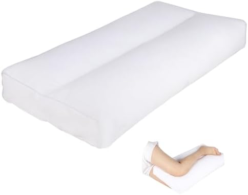 MINUPWELL Knee Pillow for Side Sleepers, 100% Cotton Fabric Pillow for Between by MINUPWELLHome