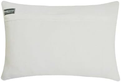 The HomeCentric Decorative Lumbar Pillow Cover Ivory 12"x26" Cotton Linen - Image 3