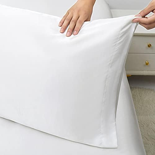 Ersmak Satin Pillowcase Queen Set of 2, Ultra Soft & Silky Satin Pillow Cases - Image 4