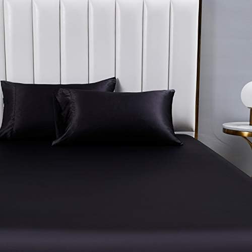 Satin Pillowcases Set of 2, Queen Size Cooling Pillow Cases - Image 7