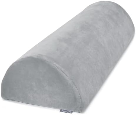 Knee Pillow for Back Sleeping, Memory Foam Bolster Pillow for Legs, Under Knee by Unknown