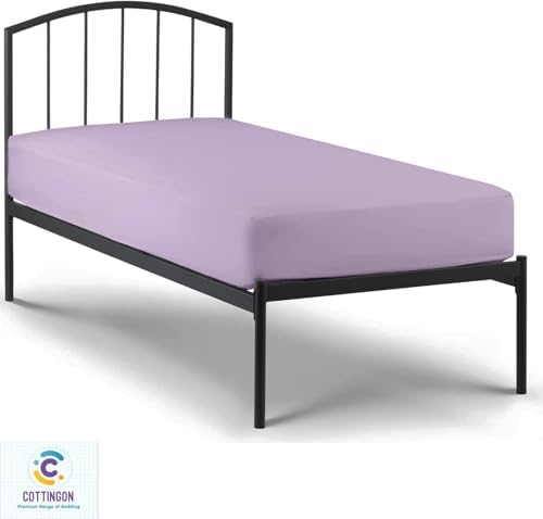 Cottingon 4 PC Cot Sheet Set 30"X75", Egyptian Cotton - Image 5