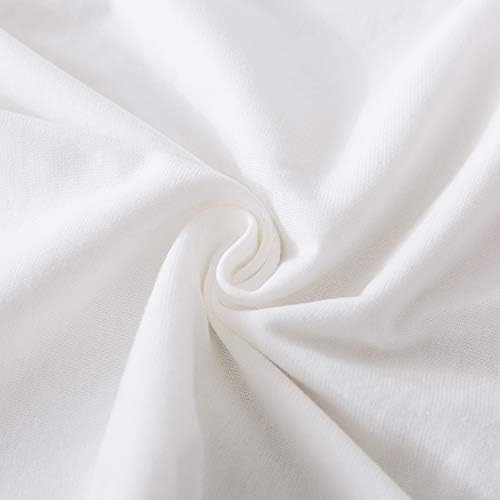 H HOUSEHOLD 100% Jersey Knit Cotton Body Size Pillowcases Set of 1, Super Soft - Image 5