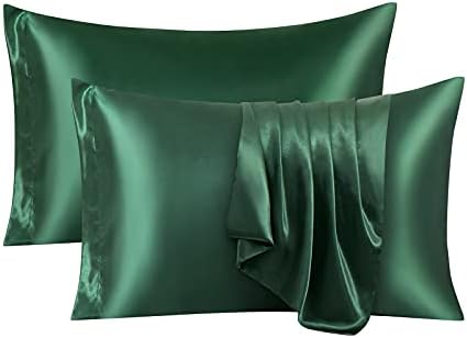Ersmak Satin Pillowcase King Set of 2, Ultra Soft & Silky Satin Pillow Cases by Ersmak