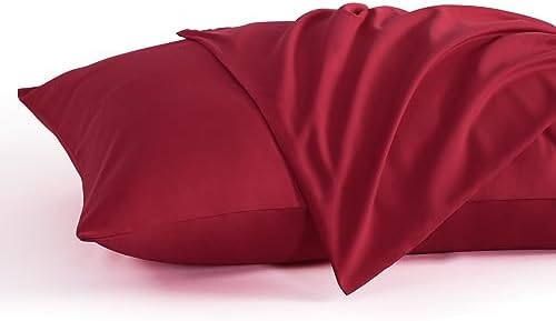 NTBAY Toddler Microfiber Pillowcases, Wine Red by NTBAY