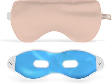 ASUTRA Silk Eye Pillow for Sleep, Light Pink by ASUTRAASUWD