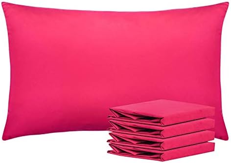NTBAY Microfiber Queen Pillowcases, 4 Pack, 20 x 30 by NTBAY