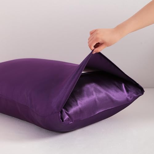 NTBAY 12 Pack Satin Standard Pillowcases - Image 6