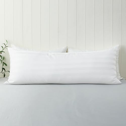 100% Cotton Zippered Body Pillow Protectors 1 Pack - Image 3