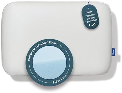 Casper Sleep Essential Cooling Foam Pillow – Standard Bed Pillow by Unknown