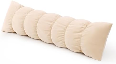 Pat. Pend. Segmented Body Pillow by Ailuteie