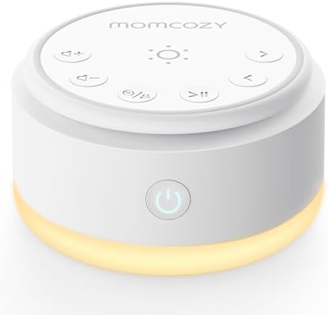 Momcozy Sound Machine for Baby-20 Soothing Sounds & Touch Warm Light Portable by Momcozy