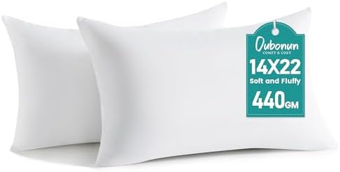 Oubonun 14 x 22 Throw Pillow Inserts by Oubonun