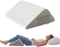 Knee Wedge Pillow, Memory Foam Leg Pillow Bed Wedge by Bedluxe