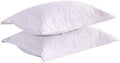 MarCielo 2-Piece Embroidered Pillow Shams, Decorative Microfiber Pillow Covers by MarCielo