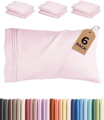 King Standard Pillow Cases Set of 6 by CGKUnlimited