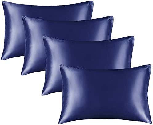BEDELITE Satin Pillowcases, Small King 20x36 Inch by BEDELITE