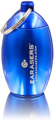 Earasers Earplugs Keychain Carrying Case by Earasers