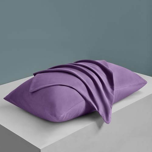 MILVOWOC Brushed Microfiber Queen Pillowcases, 20x30 Inch - Image 5