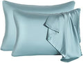 2 Pcs Mulberry Silk Pillowcase for Hair and Skin, Cooling Silk Pillow Case by SIYUAN