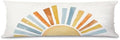 Retro Boho Sunset Sunrise 20x54 Body Pillow Cover Case, Baby Room Decor by Unknown
