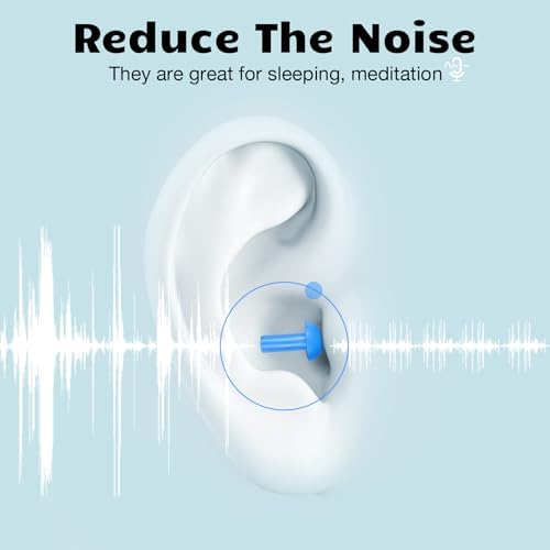 Tondiamo 150 Pairs Ear Plugs Bulk Individually Wrapped Earplug - Image 5
