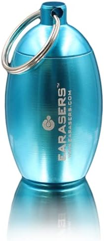 Earasers Earplugs Keychain Carrying Case by Earasers