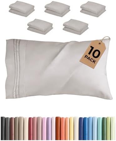 Queen Pillow Cases Set of 10 by CGKUnlimited
