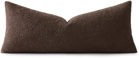 MIULEE Textured Boucle Lumbar Pillow Cover - Image 6