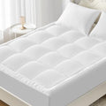 YUGYVOB Full Size Mattress Topper Extra Thick, Cooling Plush Mattress Pad by PremiumHomeLinens