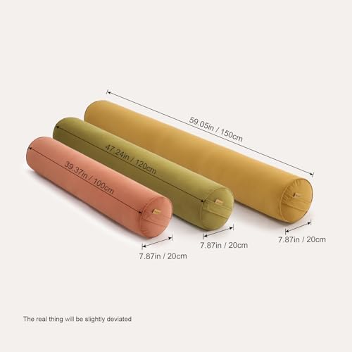 Body Pillow for Adults, Amber Orange - Image 3