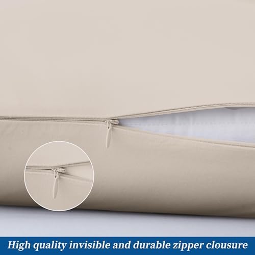 Pillow Cases Standard Size 4 Pcs, 100% Egyptian Cotton 400 Thread Count Sateen - Image 6