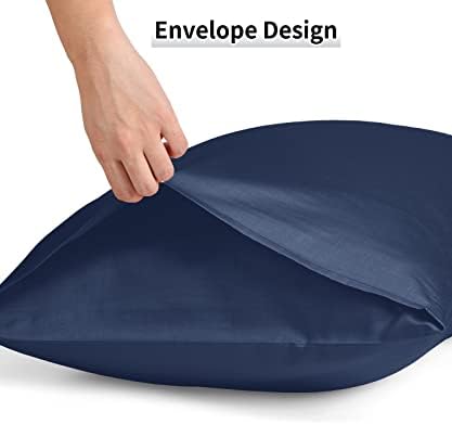 Warmstar Cotton Pillow Cases Standard Size Set of 2, 600 Thread Count - Image 5