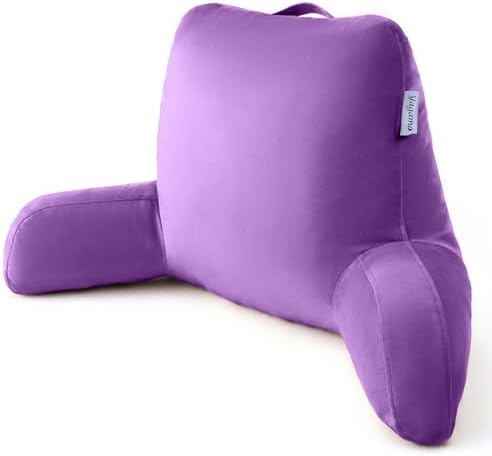 Reading Pillow with Adjustable Memory Foam, Adult Backrest with Arms, Back by Unknown