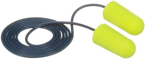 3M Ear Plugs with Cord, E-A-Rsoft Yellow Neons 311-4106, Metal Detectable - Image 5
