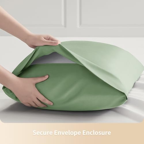 King Pillowcases, Cooling Viscose from Bamboo Pillow Covers - Image 5