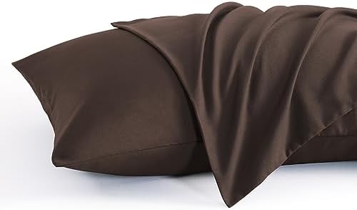 NTBAY Toddler Microfiber Pillowcases, Dark Brown by NTBAY