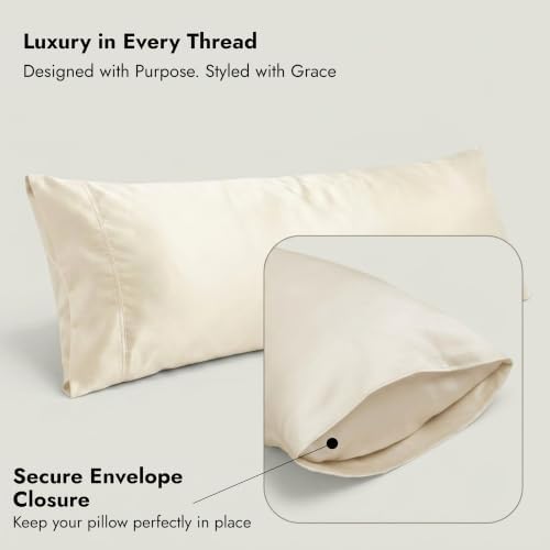 Cotton Metrics Body Pillowcase 20x54 – 100% Tencel Lyocell Eucalyptus Cooling - Image 6