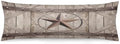 Southwestern Wood Body Pillow Cover Pillowcase by Unknown