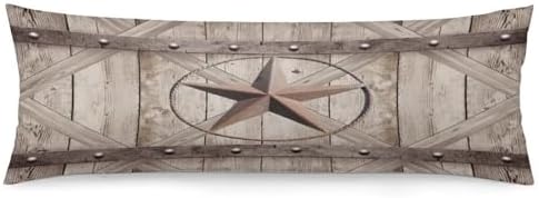 Southwestern Wood Body Pillow Cover Pillowcase by Unknown