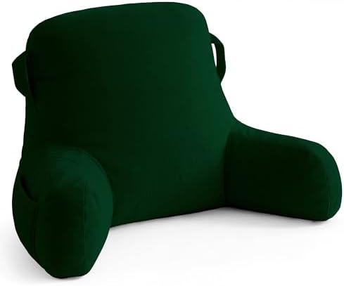 Reading Pillow for Bed, Back Pillow for Bed Sitting Up, Lumbar Support Pillow by Unknown