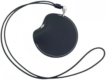 HORNO 1 Pcs Black Soft Leather Earplugs Case Pendant by Unknown