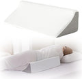 Bedluxe Wedge Pillow for Side Sleeping, Comfort Foam Back Pillow for Side by Bedluxe
