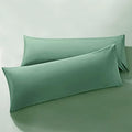 MILVOWOC Brushed Microfiber Body Pillowcases, 20 x 48 Inch, Dark Green by MILVOWOC