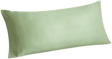 BEDELITE Body Pillow Pillowcase, Rayon from Bamboo, Sage Green by BEDELITE