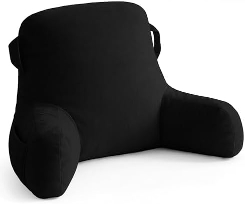 Reading Pillow for Bed, Back Pillow for Bed Sitting Up, Lumbar Support Pillow by Unknown