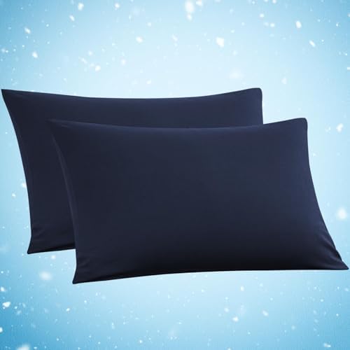 Avolare 2 Pack Cooling Pillow Cases Queen Size, Breathable by Avolare