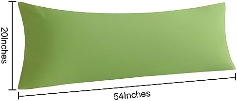 NTBAY Body Microfiber Pillowcases, Sage Green - Image 5